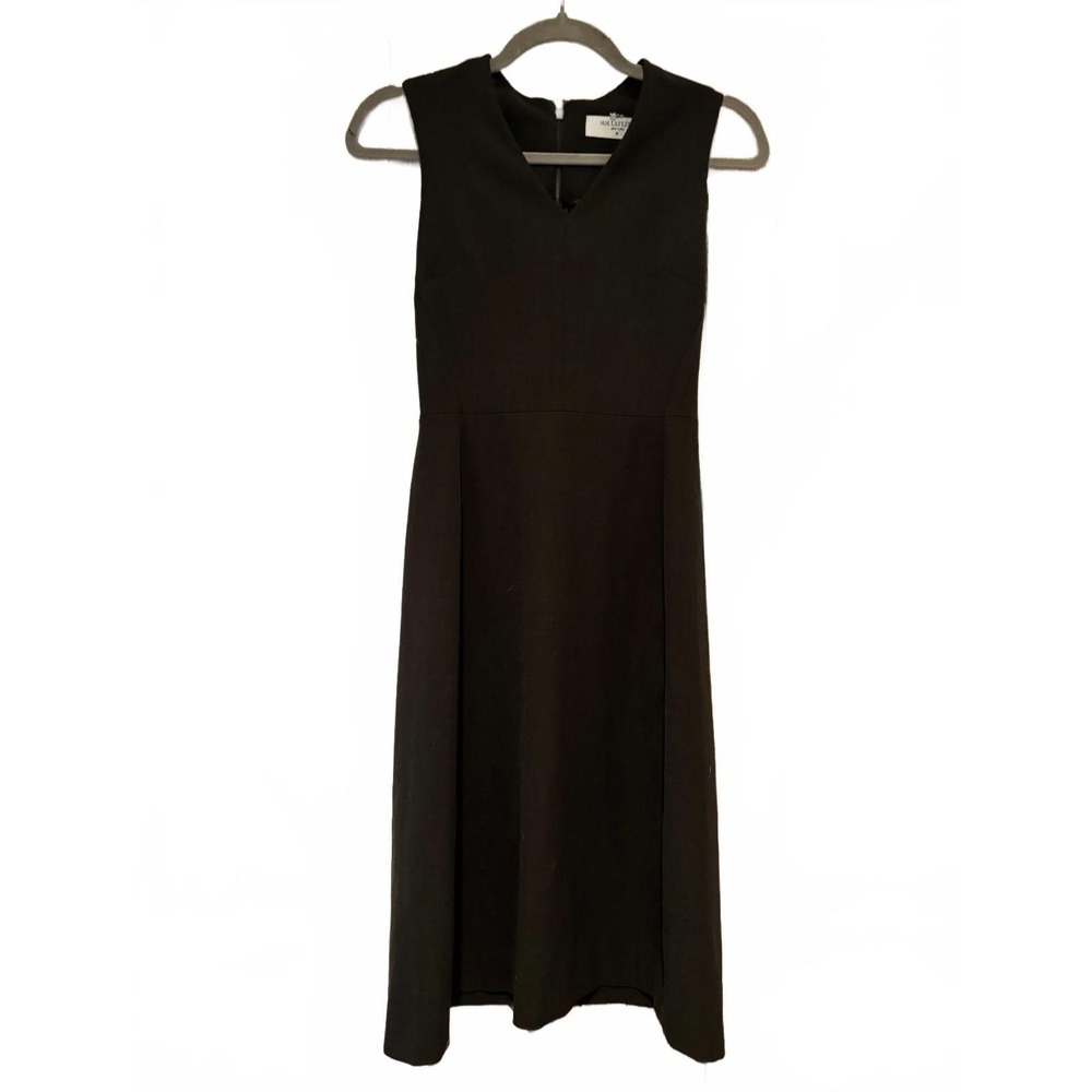 Womens MM Lafuer black fit and flare dress looks to be an XS or S #259